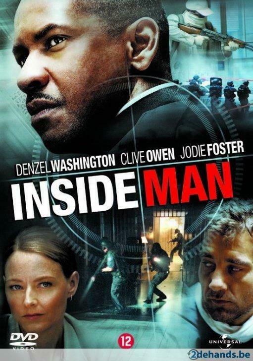 DVD inside man, Ophalen of Verzenden