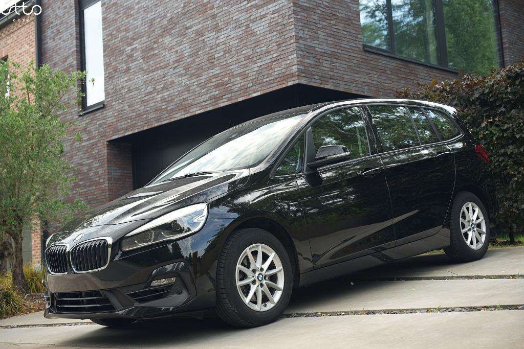 BMW 218 iA Gran Tourer LED/Leder/NaviPro/HUD/Zetelvw/PDC, Automaat, Achterwielaandrijving, 1440 kg, 2 Reeks