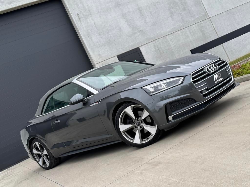 Audi A5 Cabrio 2.0TDI- 3x Sline - S tronic - B&O - DriveSele, Auto's, Audi, Automaat, Testrit aan huis, USB, Euro 6