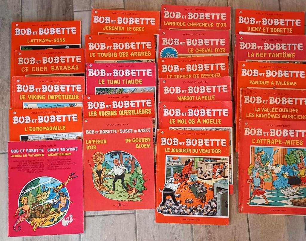 Lot de BD bob bobette, bessy et Jérôme, Ophalen