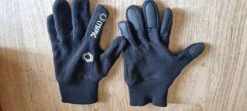 Zwarte handschoenen Olympic voor voetbal, Sports & Fitness, Football, Enlèvement ou Envoi, Utilisé, Gants