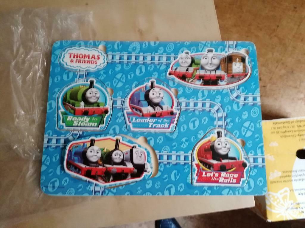 Houten puzzel Thomas and friends, Verzenden, Gebruikt