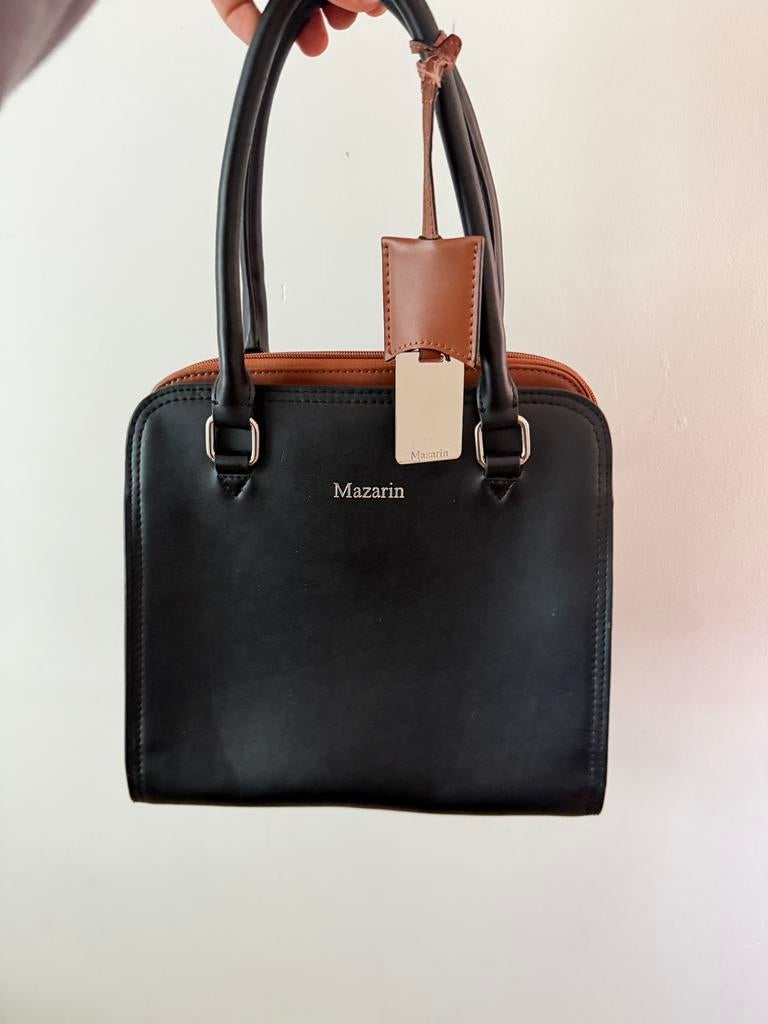 Sac a main mazarin, Enlèvement, Comme neuf, Noir, Sac à main