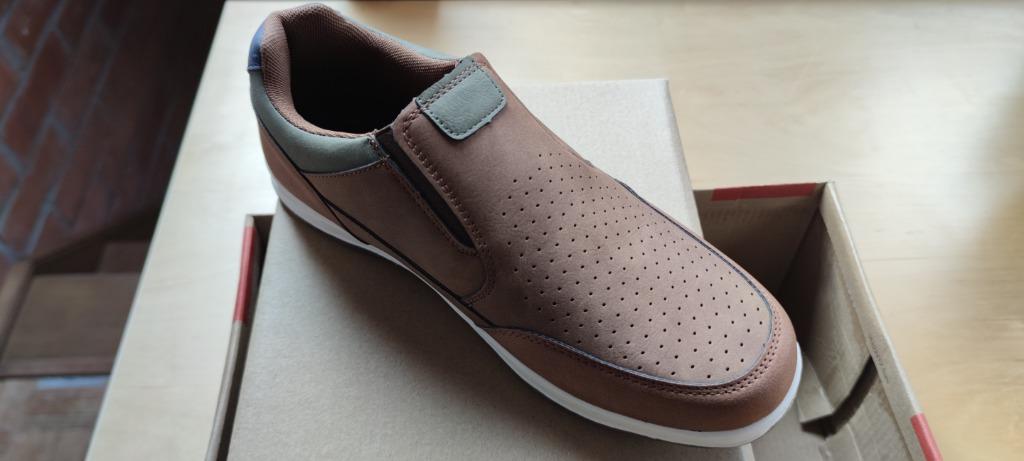 Stijlvolle slip-ons instappers NIEUW maat 40 en 41, Enlèvement ou Envoi, Neuf, Brun, Sabots