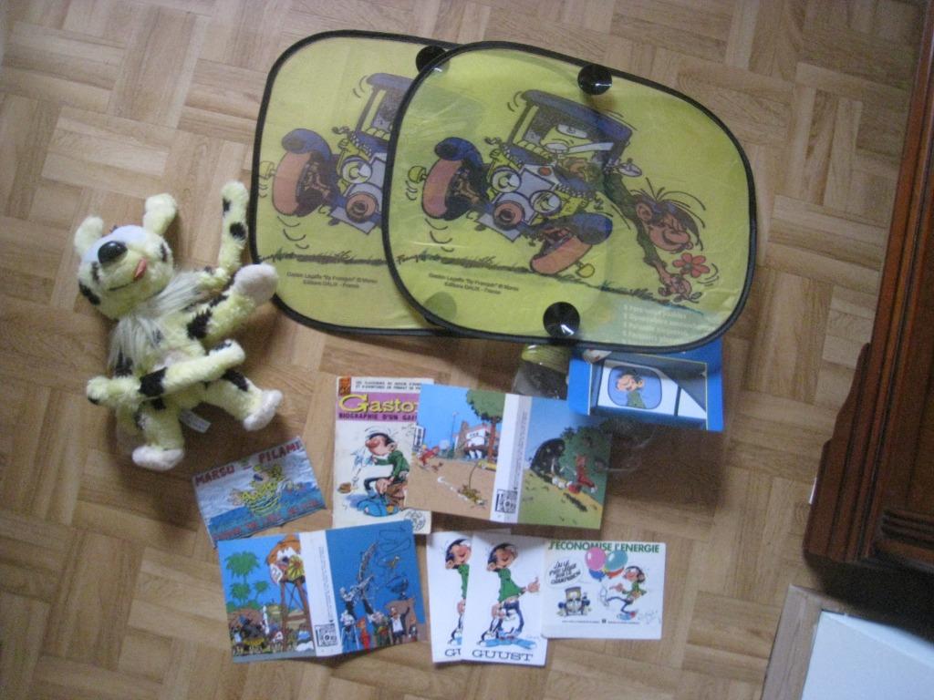 Franquin Spirou Gadgets Gaston, Ophalen of Verzenden, Zo goed als nieuw, Franquin, Meerdere stripboeken