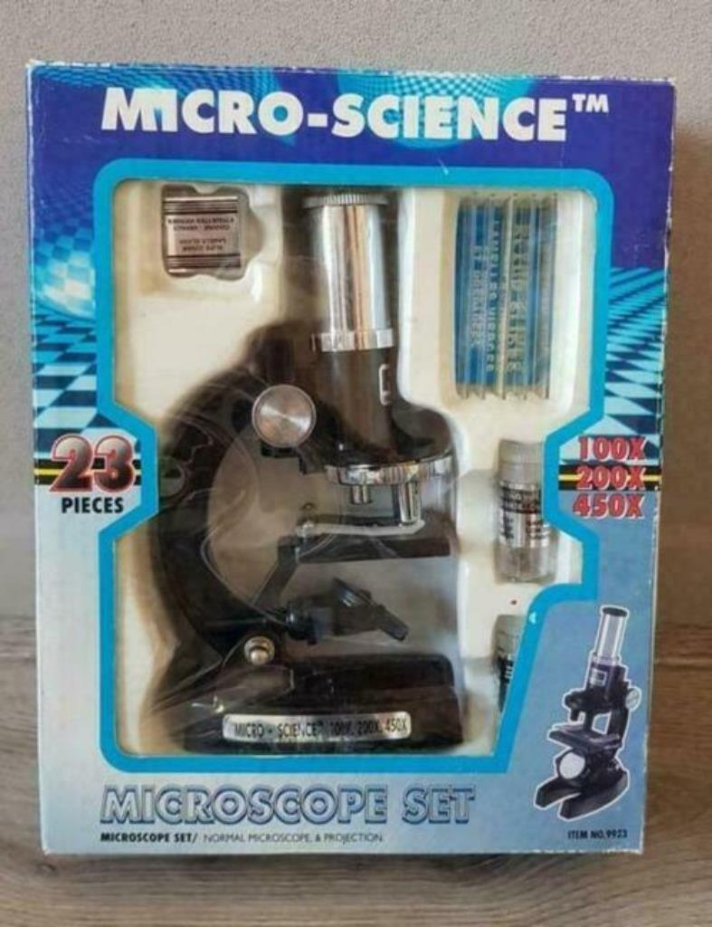 microscoop set voor kinderen, Verzenden, Gebruikt