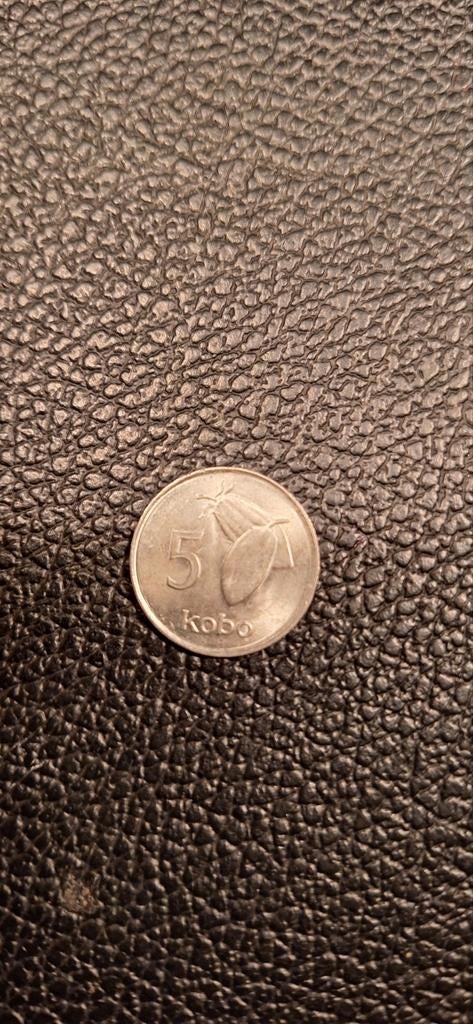 Nigeria 5 kobo 1974, Postzegels en Munten, Munten | Afrika, Ophalen of Verzenden, Nigeria
