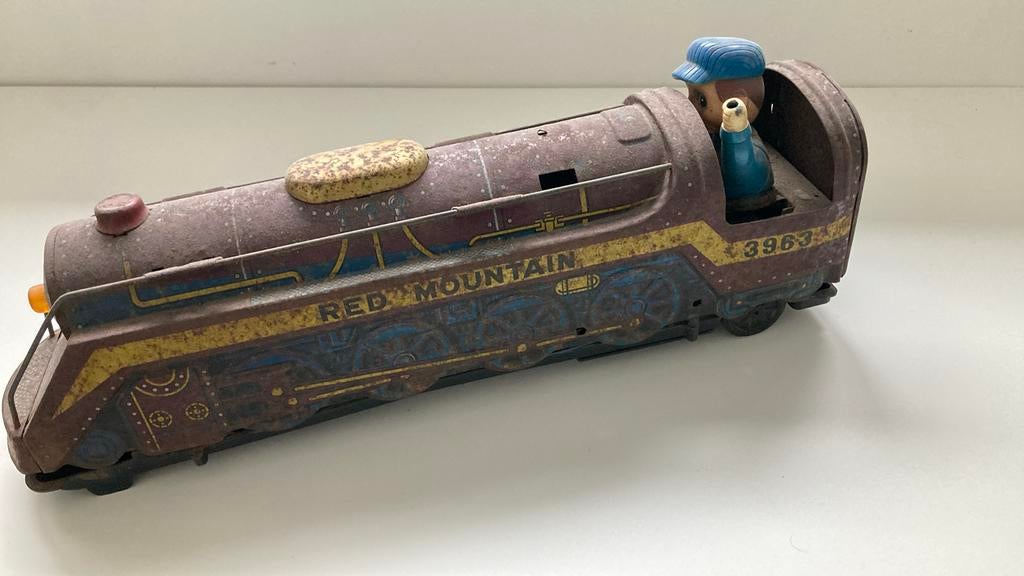 Modern Toys blikken trein, Ophalen of Verzenden, Gebruikt