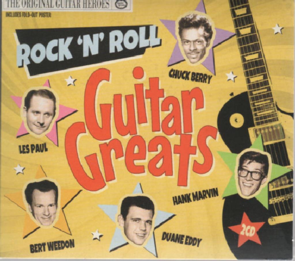 Rock 'N' Roll Guitar Greats - Various (2CD), Enlèvement ou Envoi, Comme neuf, Pop