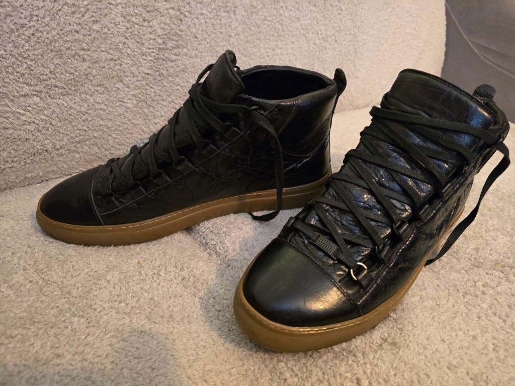 Balenciaga Arena High maat 45, Kleding | Heren, Schoenen, Ophalen, Andere, Zwart, Zo goed als nieuw