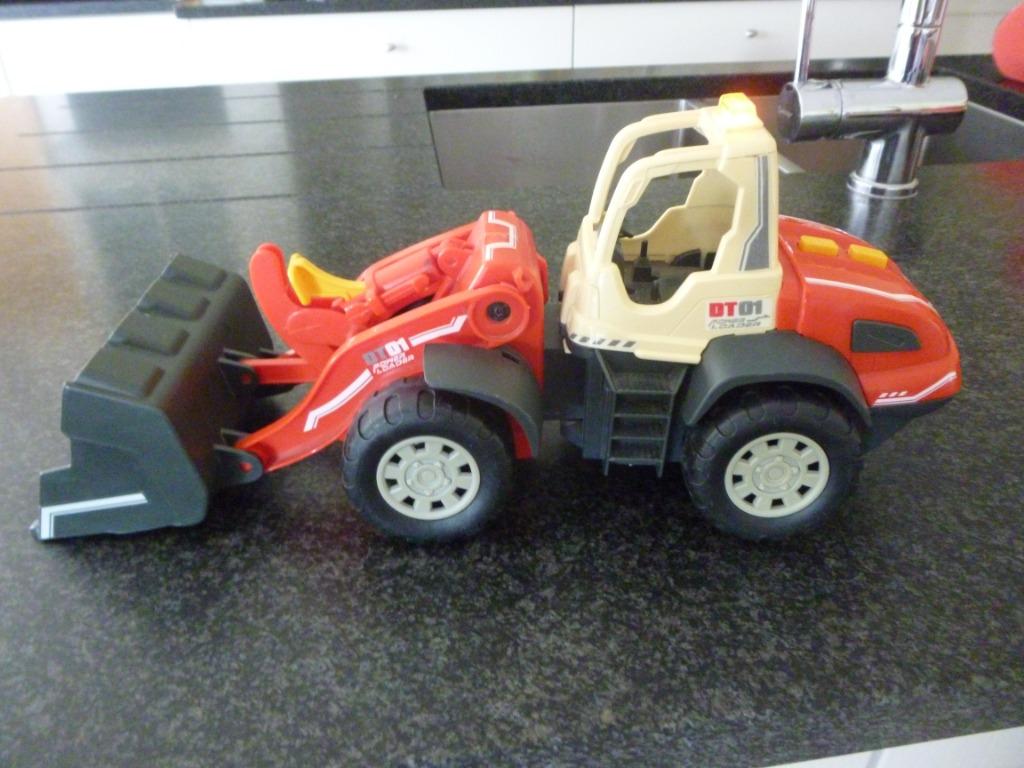 tracteur avec pelle, Enlèvement, Comme neuf
