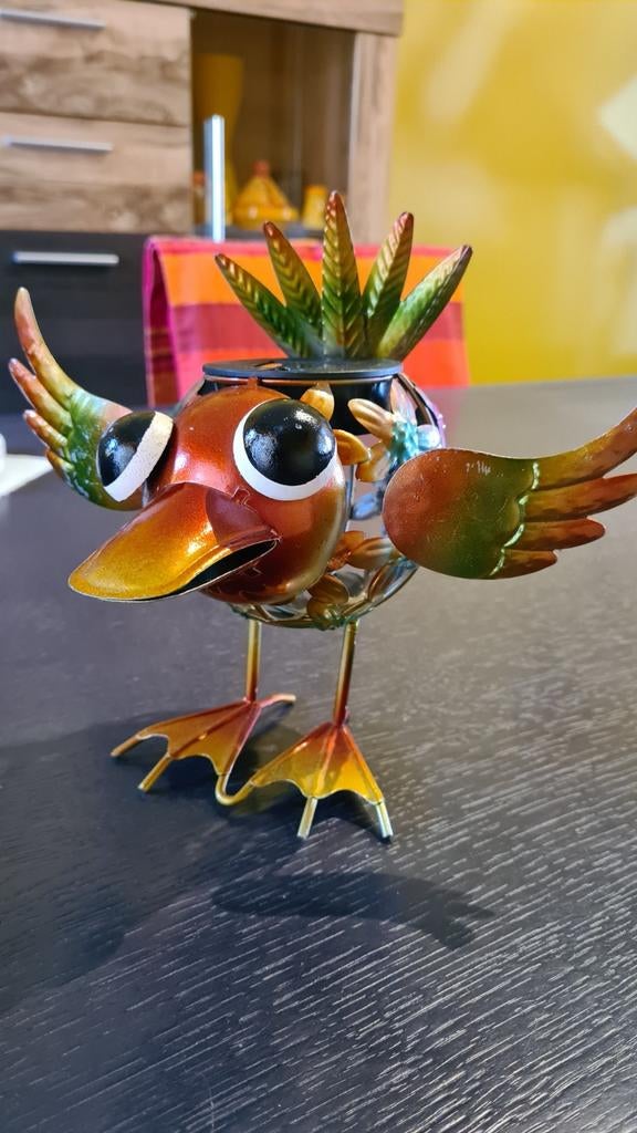 Oiseau lampe solaire, Enlèvement ou Envoi, Comme neuf