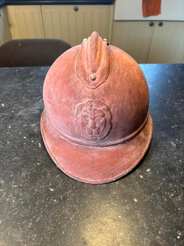Eerste wereldoorlog helm, Ophalen