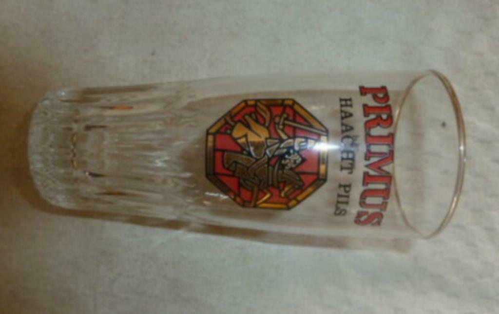 #A bier glas PRIMUS HAACHT PILS 25cl Brouwerij Haacht, Verzamelen, Ophalen of Verzenden, Gebruikt, Bierglas