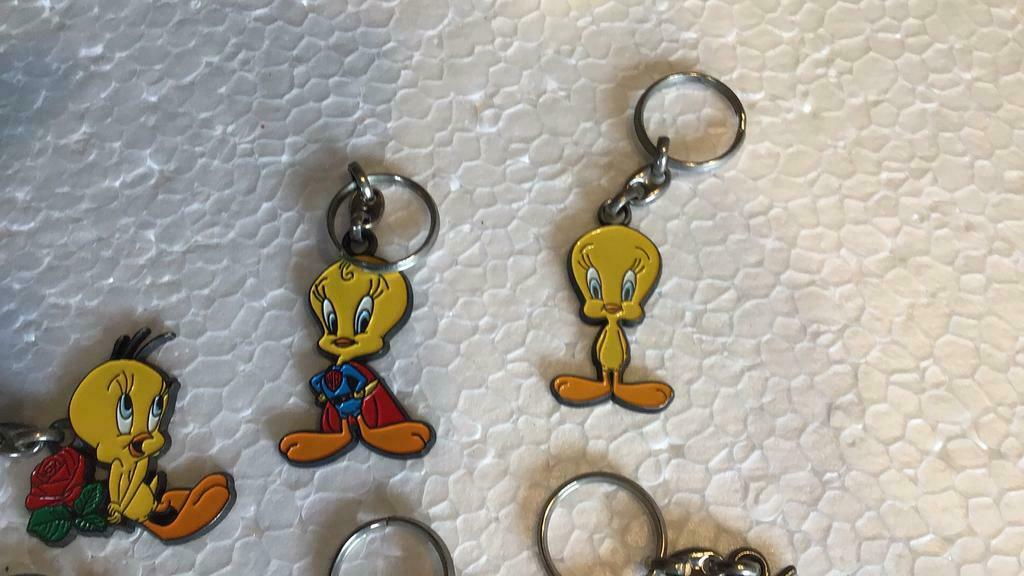 Porte-clés tweetie (w3), Collections, Enlèvement ou Envoi, Comme neuf, Peluche ou Figurine