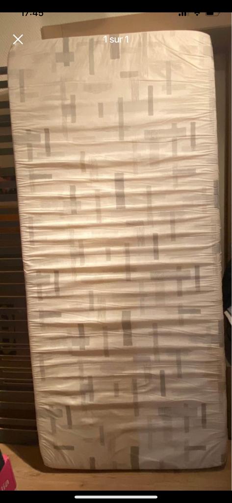 Matelas, Enlèvement, Comme neuf, Une personne, Matelas
