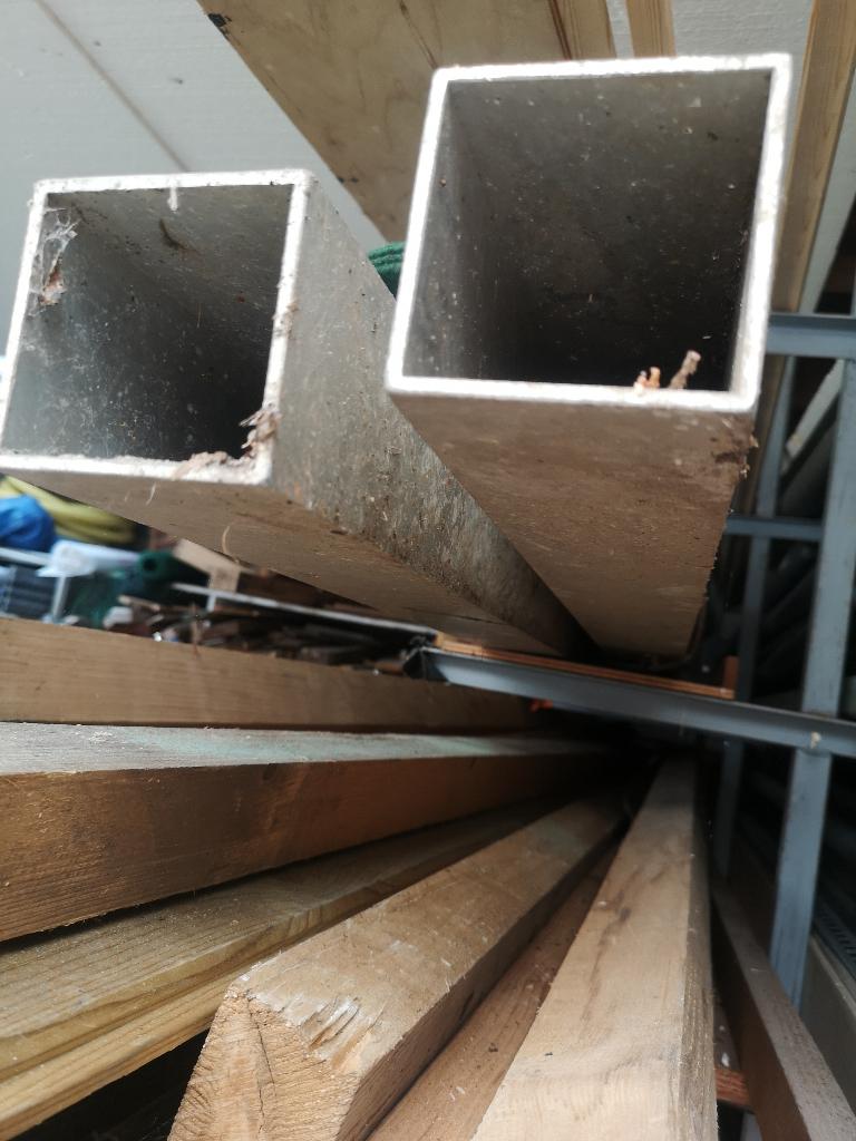 alu profielen, Doe-het-zelf en Bouw, Ophalen, Gebruikt, Aluminium