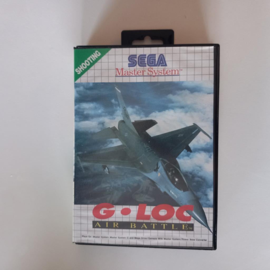G.Loc Air battle Sega Master System, Ophalen of Verzenden, Zo goed als nieuw, Master System