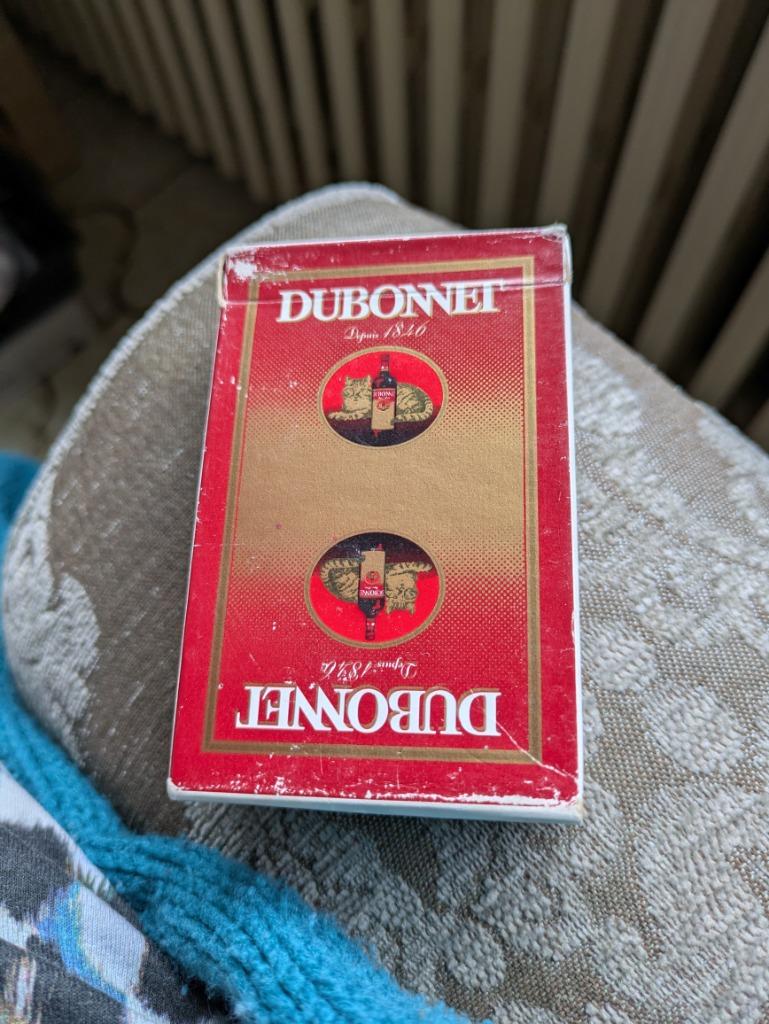 Dubonnet, Verzamelen, Ophalen of Verzenden, Zo goed als nieuw, Speelkaart(en)