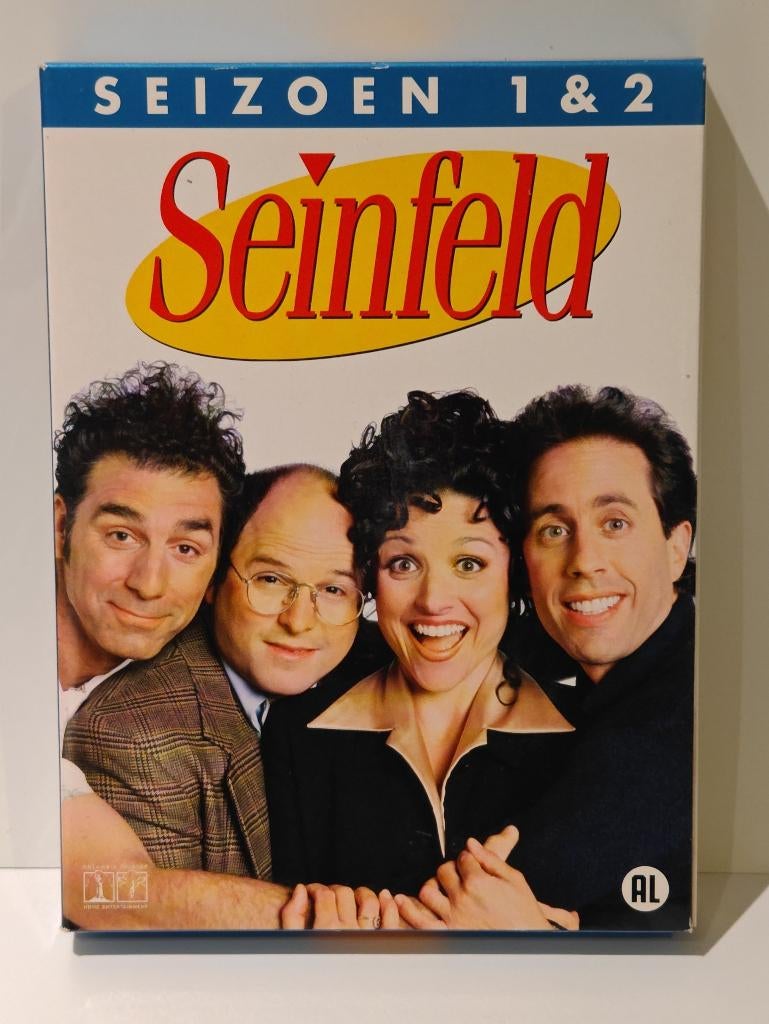 Seinfeld – Seizoen 1 & 2 | DVD Box | komedie Jerry, Cd's en Dvd's, Alle leeftijden, Boxset, Ophalen of Verzenden, Zo goed als nieuw