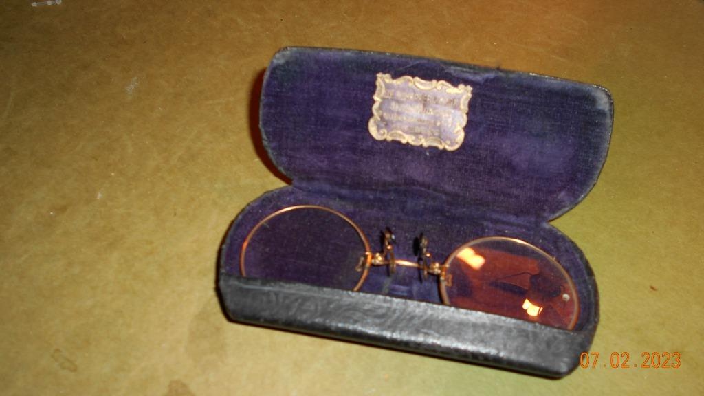 Antieke pince nez, Ophalen of Verzenden, Gebruikt