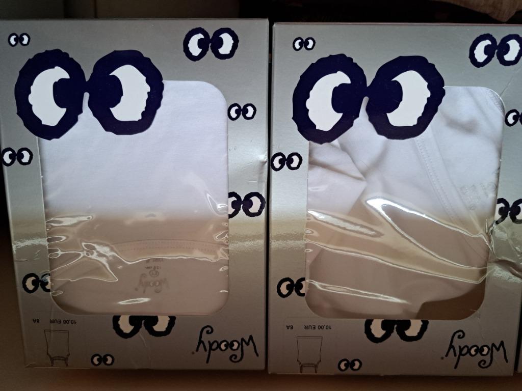 2 Woody hemdjes wit meisjes maat 8 jaar NIEUW, Neuf, Enlèvement ou Envoi, Vêtements de nuit ou Sous-vêtements, Fille