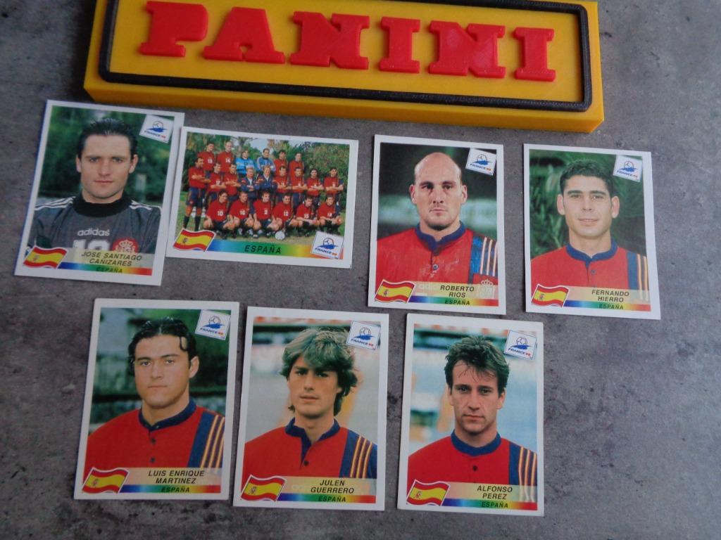 PANINI VOETBAL STICKERS WORLD CUP 98 FRANCE WK   SPANJE ****, Hobby en Vrije tijd, Stickers en Plaatjes, Ophalen of Verzenden