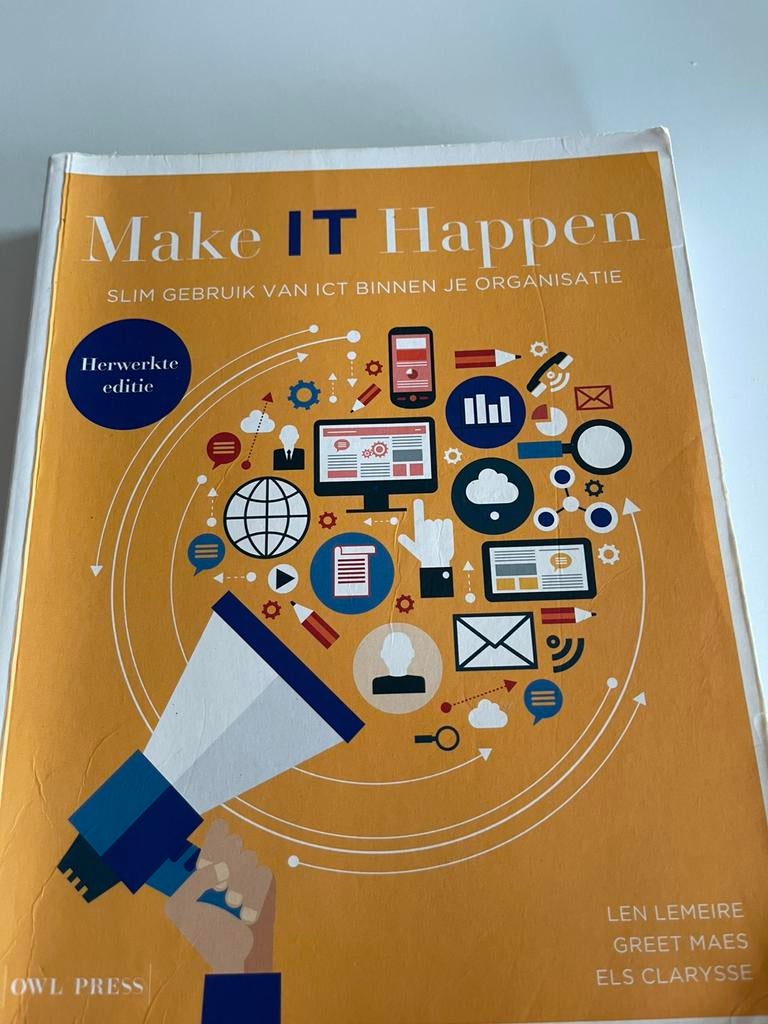 Make IT Happen, Boeken, Ophalen, Zo goed als nieuw