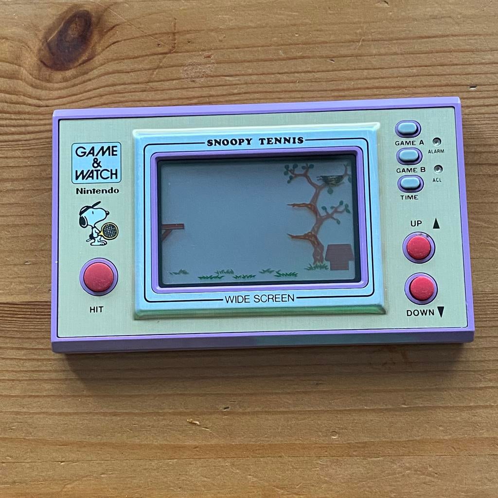 Game & Watch Snoopy Tennis, als nieuw, Games en Spelcomputers, Ophalen of Verzenden, Zo goed als nieuw