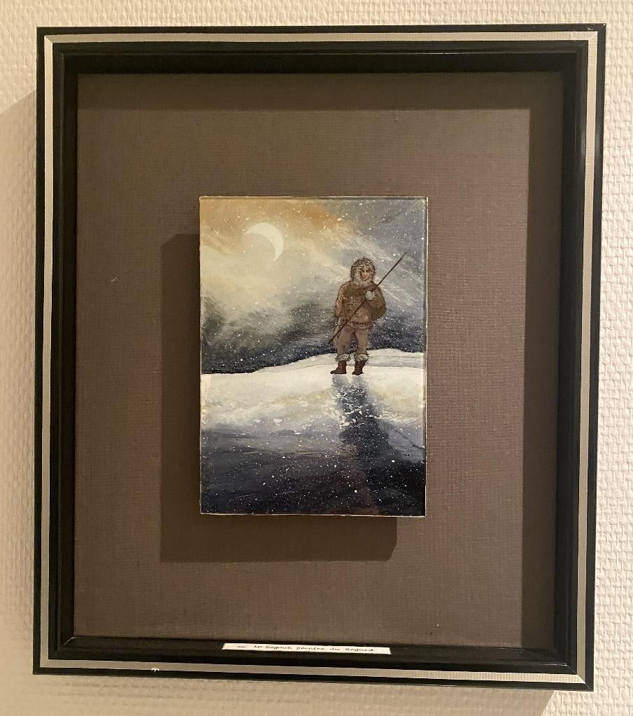 Glasschilderij van Isabelle Regout, Ophalen