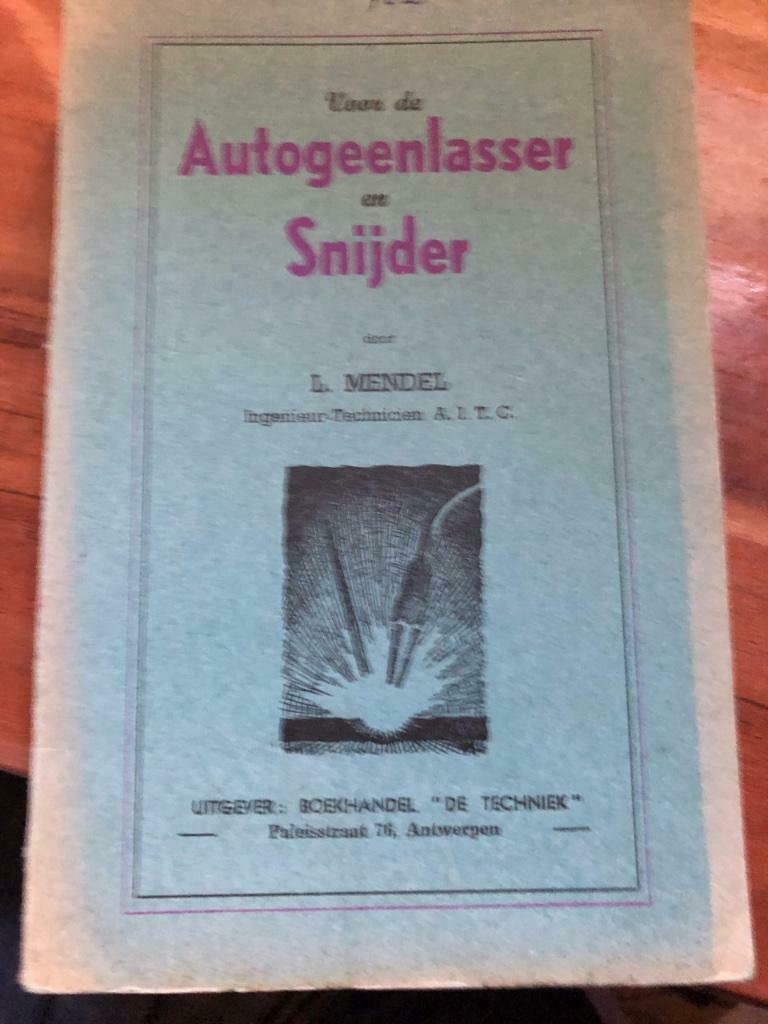 Voor de autogeenlasser en snijder Mendel, Antiek en Kunst, Verzenden