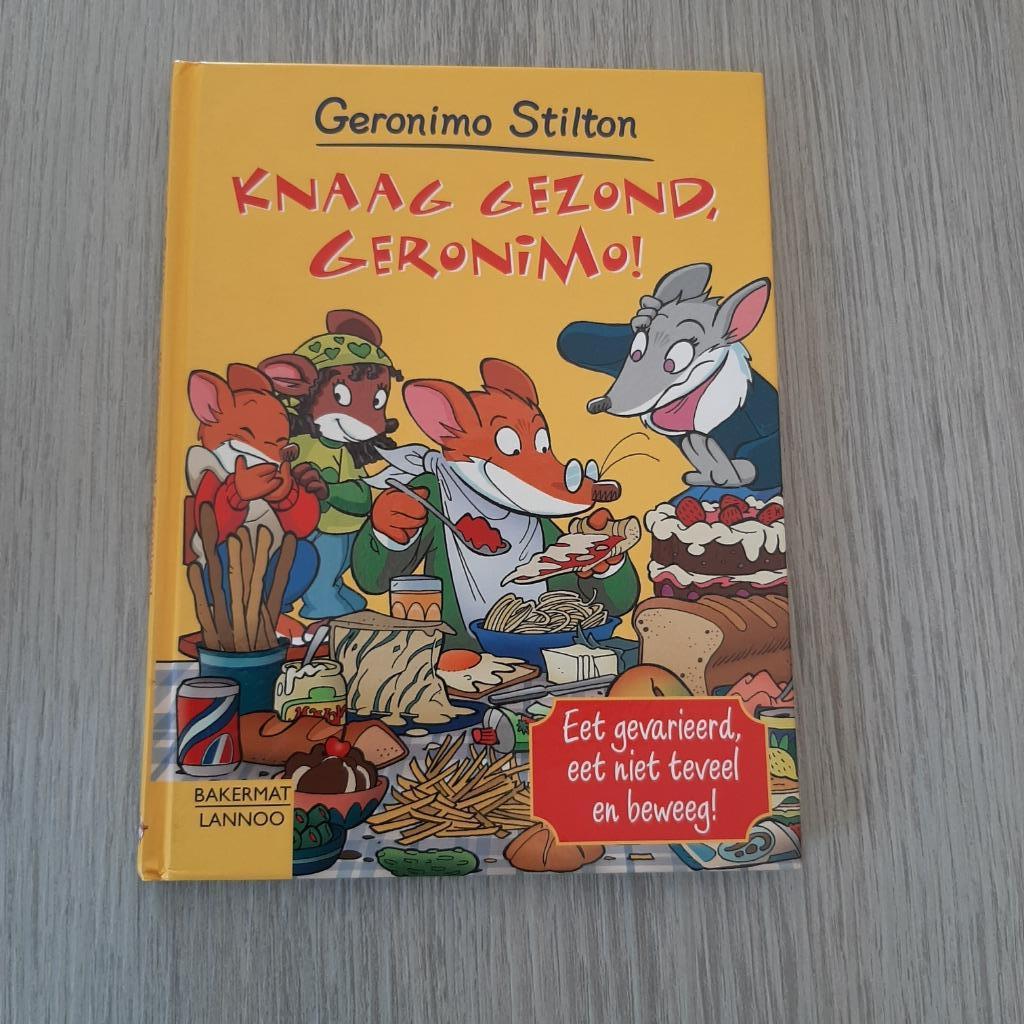 Geronimo Stilton - Knaag gezond, Geronimo!, Neuf, Fiction général, Geronimo Stilton, Enlèvement ou Envoi