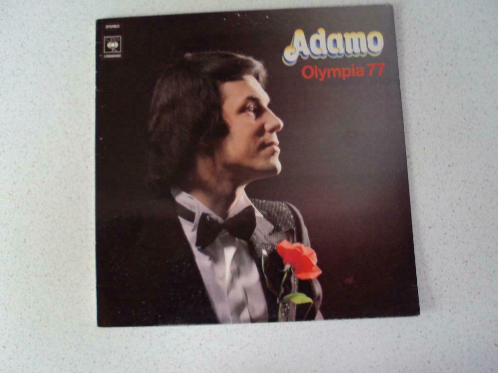 LP "Adamo" Olympia '77 anno 1977, Cd's en Dvd's, Verzenden, 12 inch