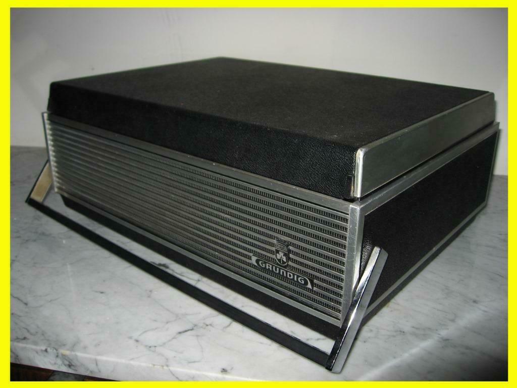 ✅ Enregistreur à bande GRUNDIG TK 141 - 4 pistes - 1967, Ophalen, Bandrecorder, Met banden