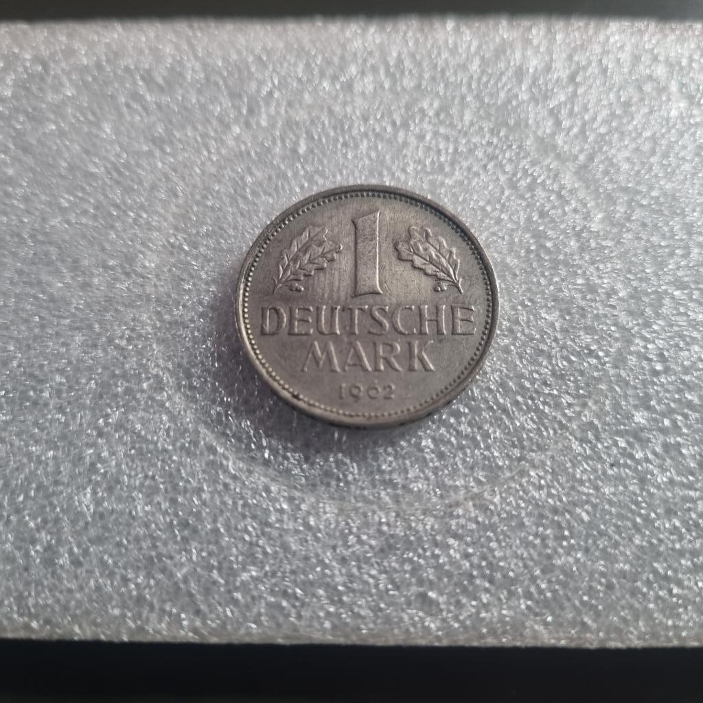 Pièce de monnaie 1 deutsche mark Allemagne, Ophalen of Verzenden, Duitsland, Overige waardes, Losse munt