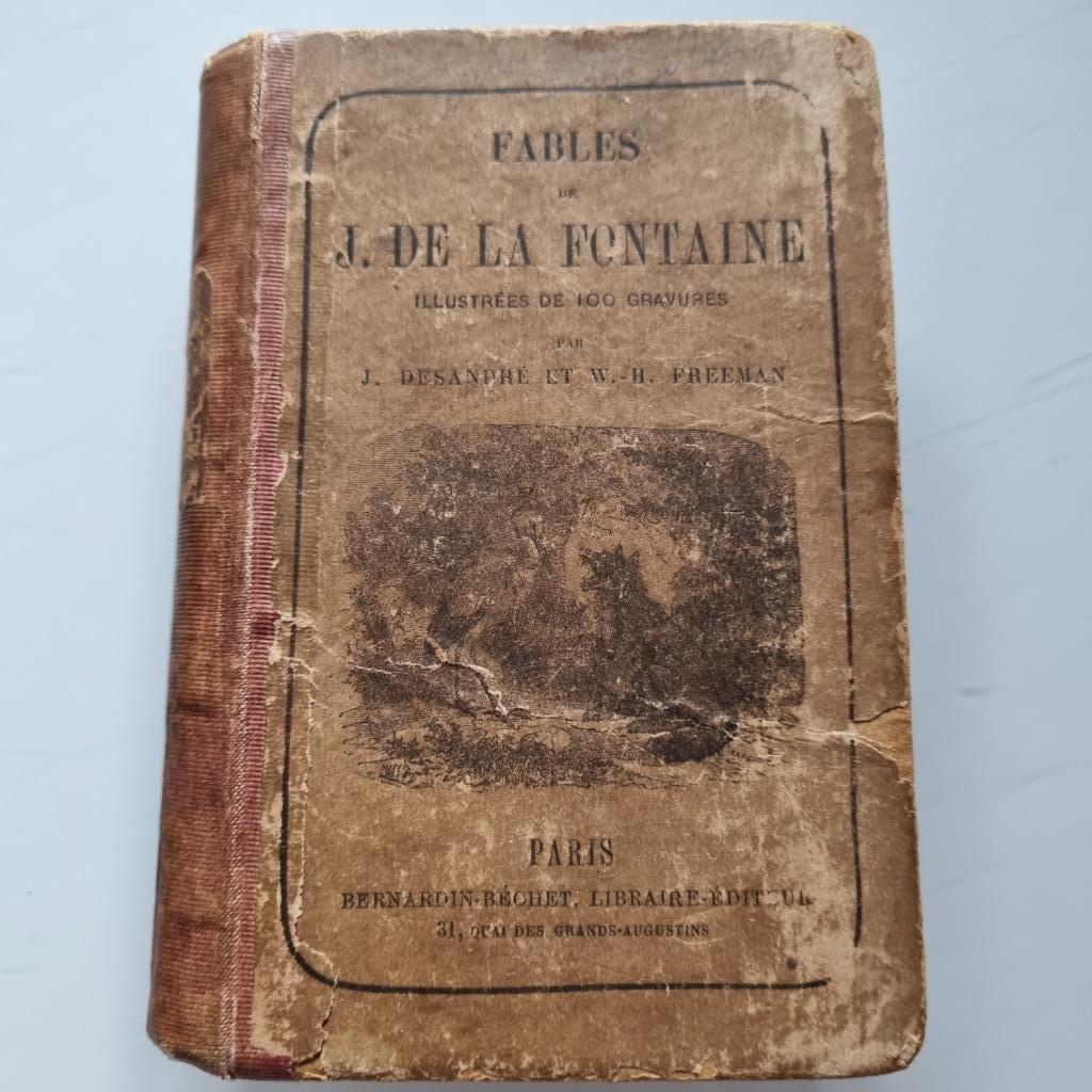 Livre " les Fables de La Fontaine", Enlèvement ou Envoi, Utilisé