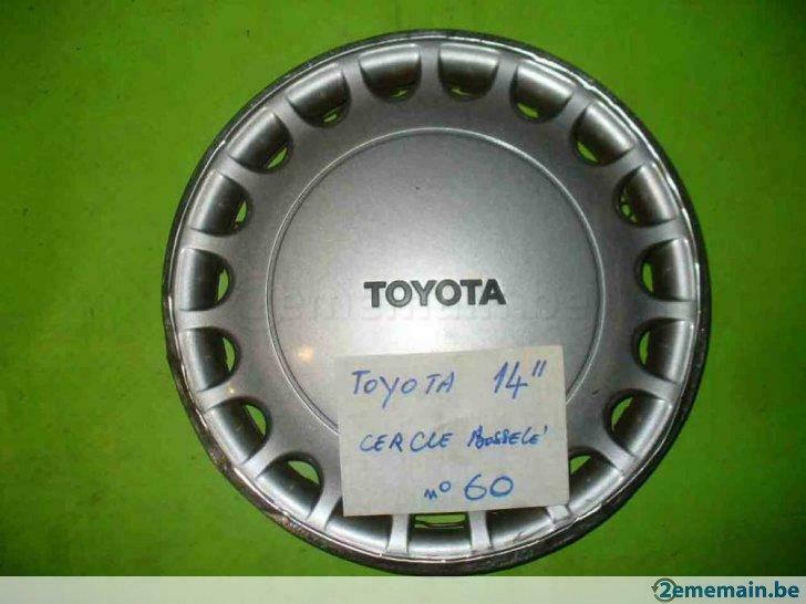 Toyota corolla 14" (n°60) wieldop, 1 stuk, Auto-onderdelen, 14 inch, Gebruikt, Velg(en), Ophalen of Verzenden