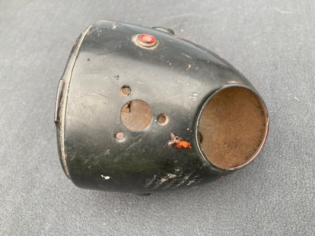 coque de phare parabole bol de phare moto ancienne, Enlèvement ou Envoi, Utilisé
