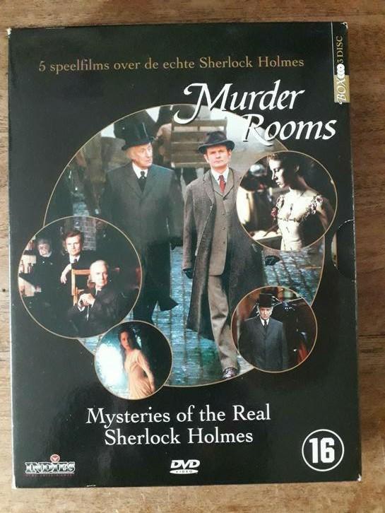 DVD box Murder rooms / Sherlock Holmes, Ophalen of Verzenden, Zo goed als nieuw, Detective en Krimi, Boxset