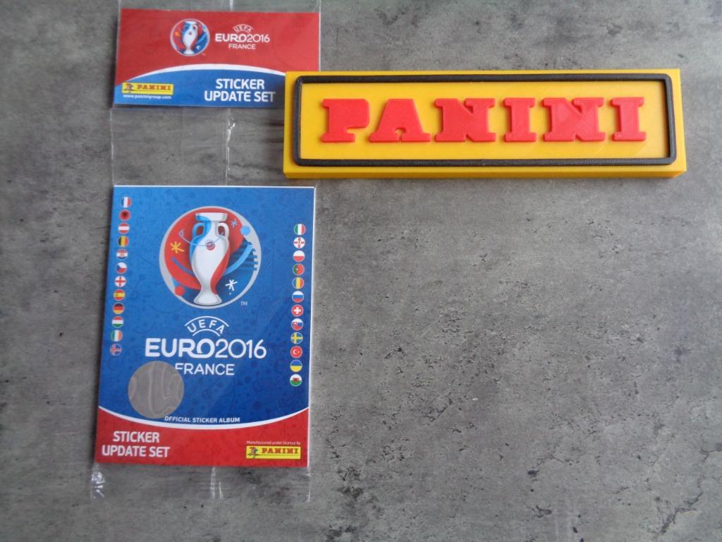 PANINI VOETBAL EURO 2016 FRANCE UPDATE SET !!! 84 stickers, Ophalen of Verzenden, Nieuw