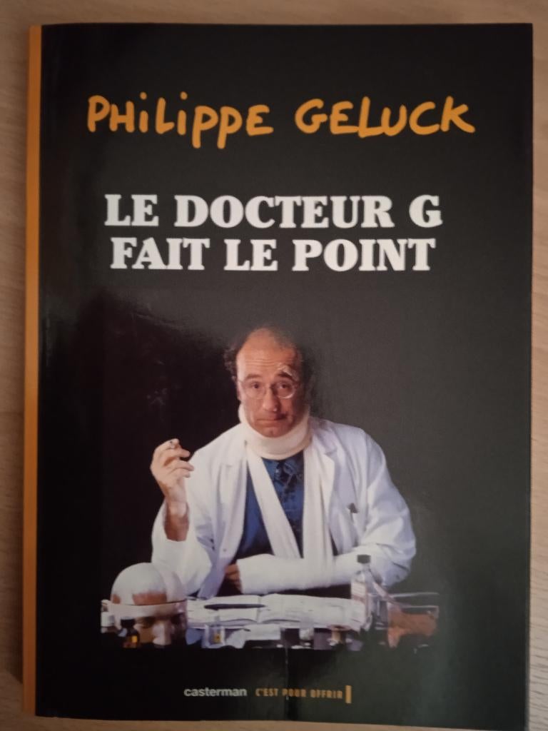 Docteur G - Philippe Geluck, Philippe Geluck, Eén stripboek, Ophalen, Gelezen
