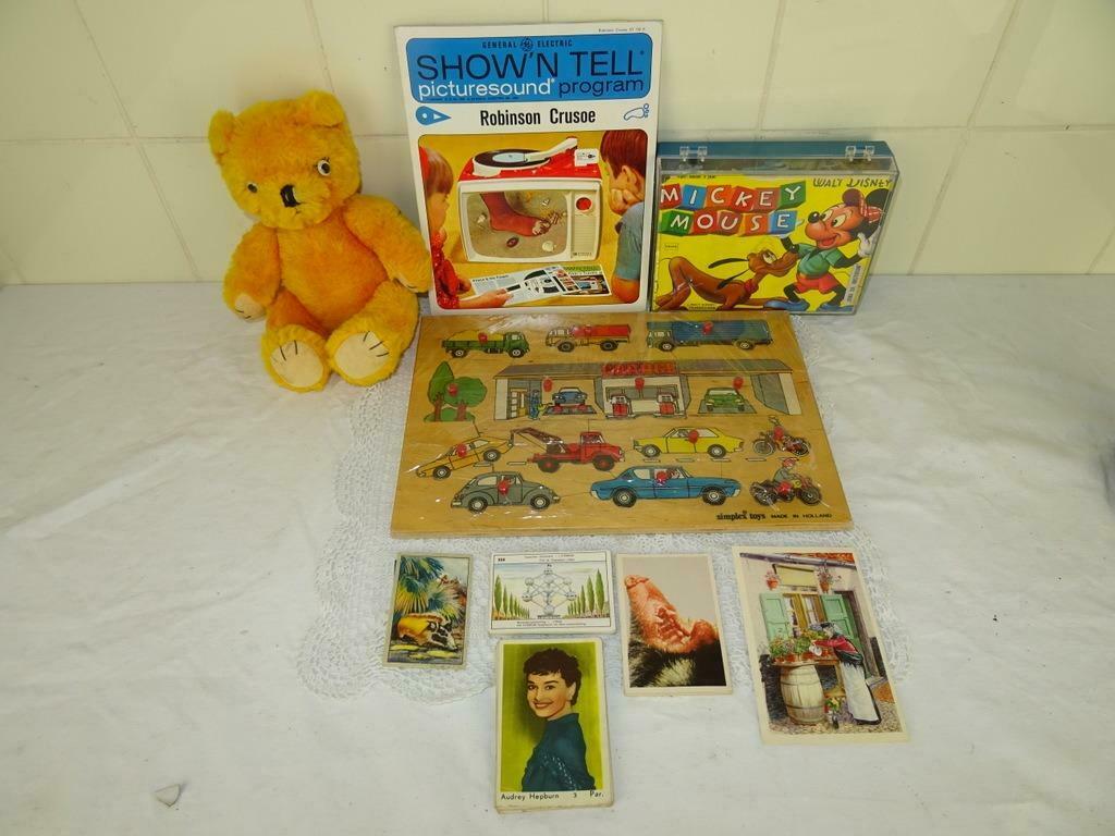 Collection de jouets anciens jouets vintage + photos 1960, Enlèvement ou Envoi