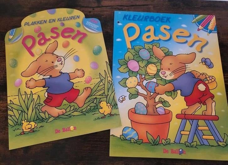 Pasen: kleurboek en stickerboek €9/2st *Nieuw*, Ophalen of Verzenden, Nieuw