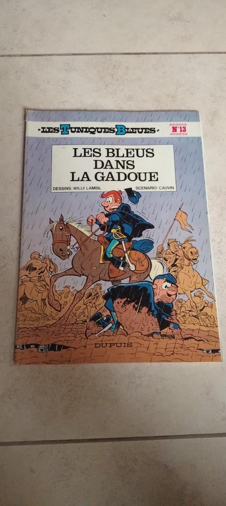 BD Bande dessinée Tuniques bleues n13 Dans la gadoue 1978, Enlèvement ou Envoi, Utilisé