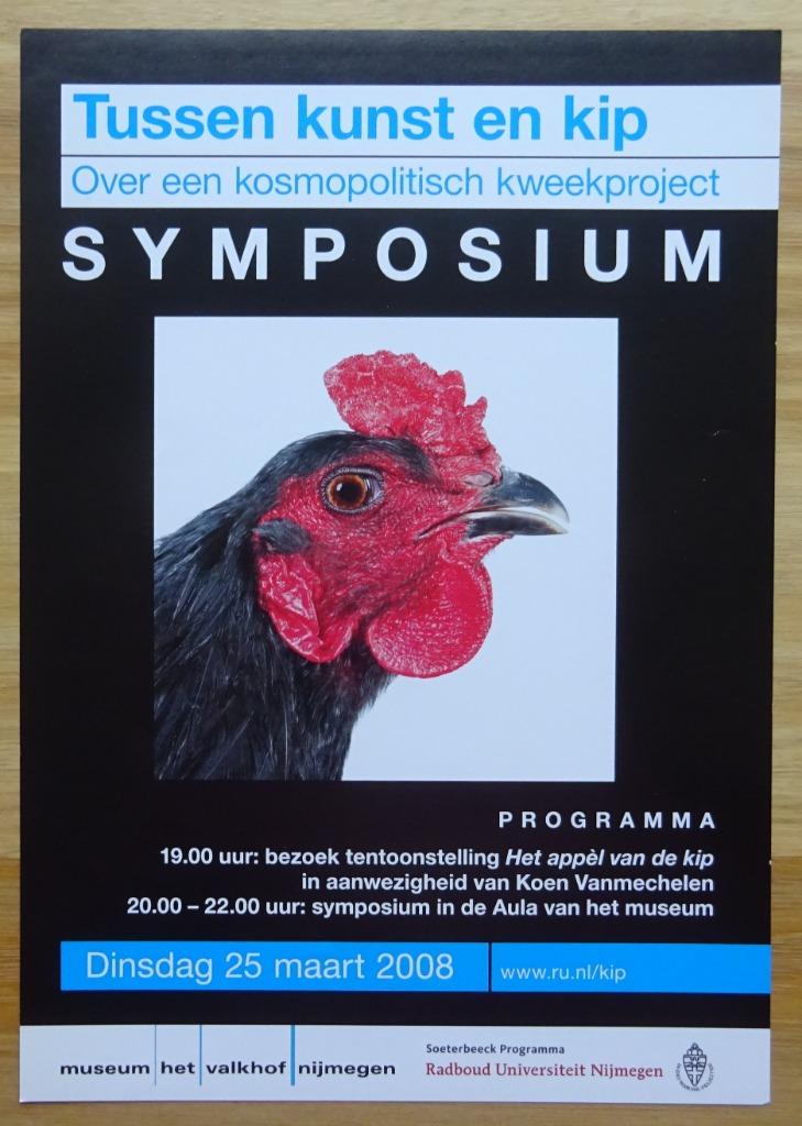 Koen Vanmechelen 2008 Symposium - Nijmegen, Ophalen of Verzenden