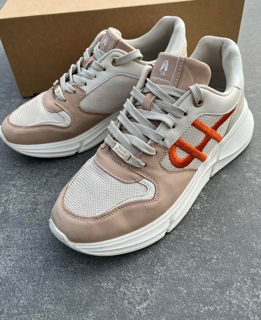 Mooie sneakers Hush Puppies maat 40, Oranje, Ophalen of Verzenden, Zo goed als nieuw, Sneakers