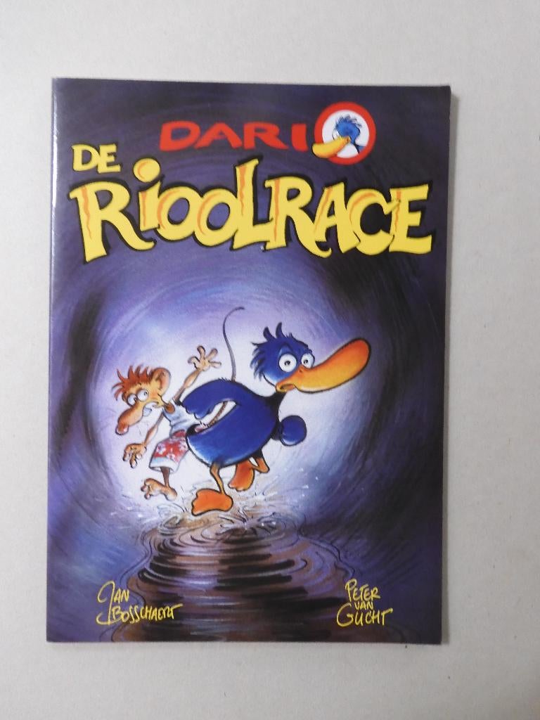 Dario - De rioolrace - Jan Bosschaert - Aquafin - 2009, Verzenden, Eén stripboek, Nieuw, Jan Bosschaert