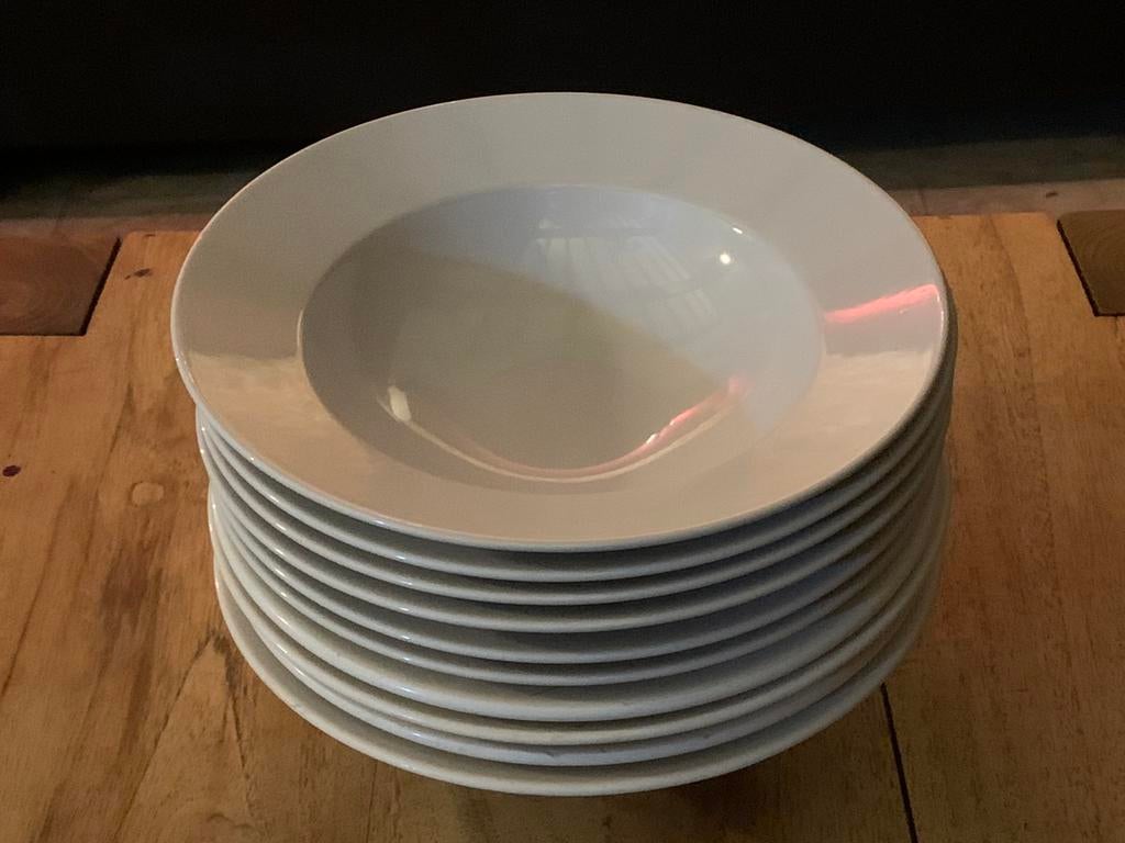 Grote spaghetti borden diameter 26cm, Huis en Inrichting, Ophalen, Zo goed als nieuw, Bord(en)