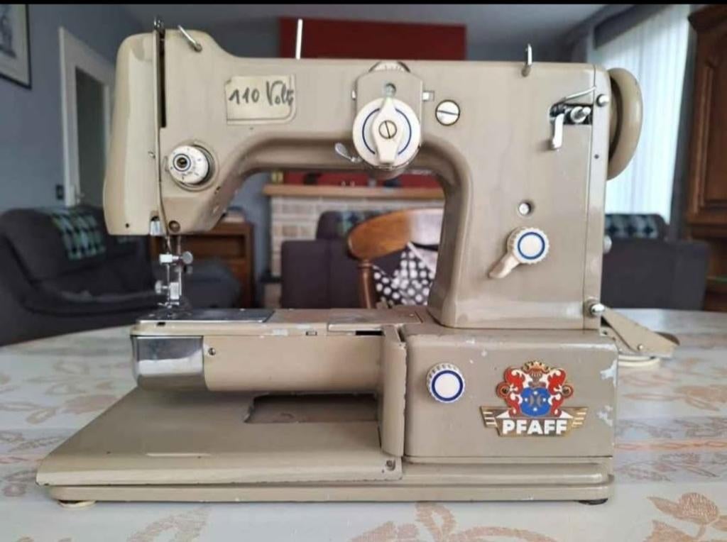 Machine à coudre PFAFF ️🔺️110volts🔺️ ️+ le transformateur, Enlèvement
