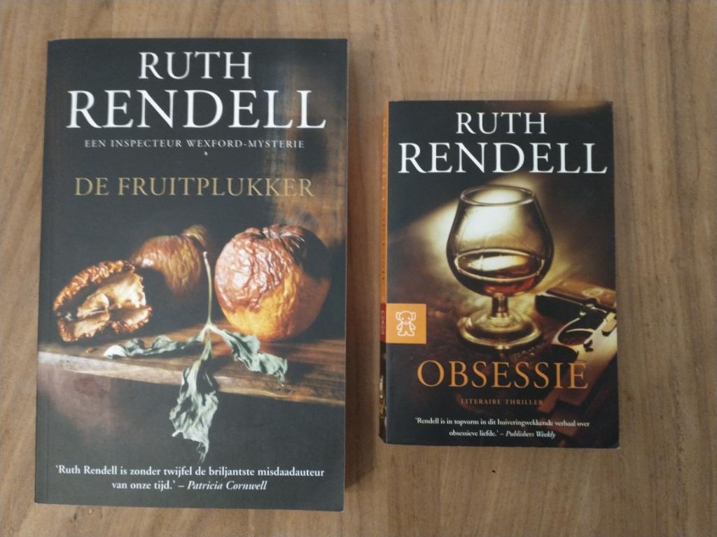 Twee thrillers van Ruth Rendell, Boeken, Ophalen of Verzenden, Gelezen, Ruth Rendell